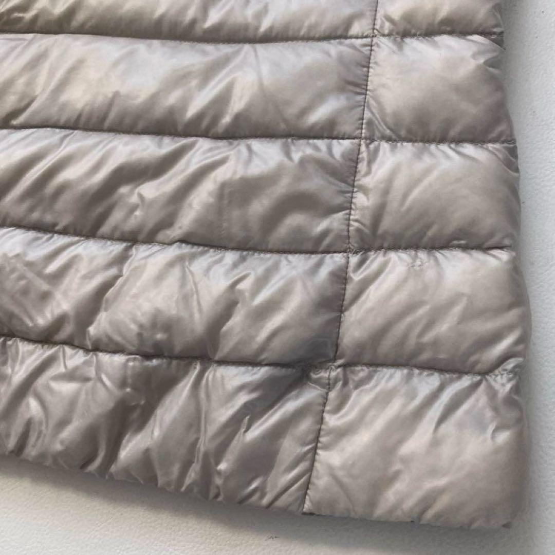 【 れいれい】HERNO　リバーシブル 半袖 ダウンジャケット 軽量 42