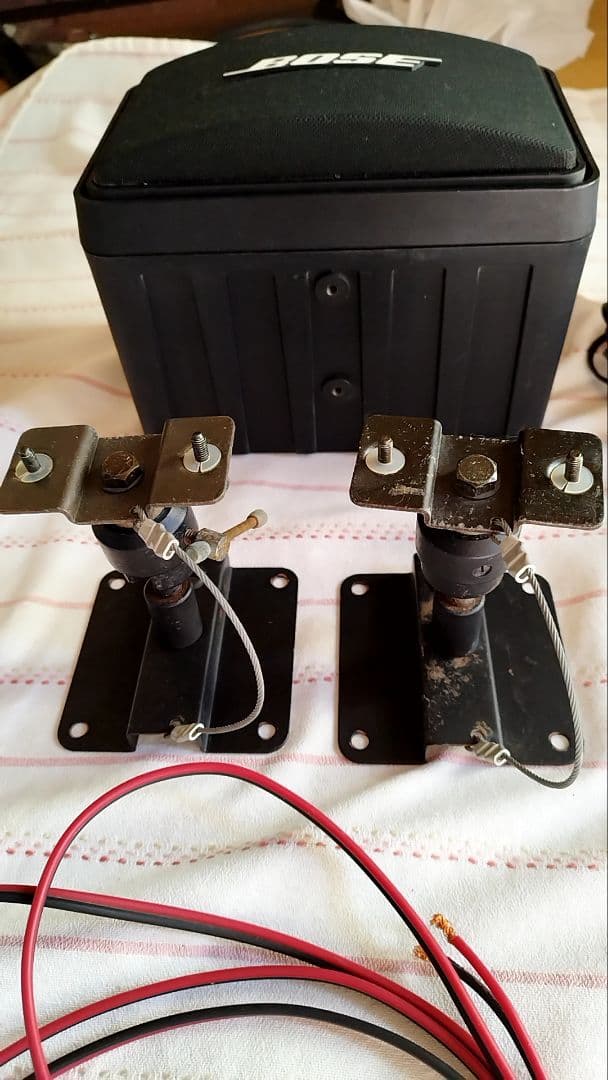 Bose ボーズ 111AD 、アンプ1705、 取付金具、スピーカーケーブル付