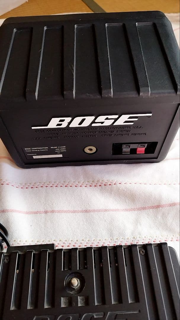 Bose ボーズ 111AD 、アンプ1705、 取付金具、スピーカーケーブル付
