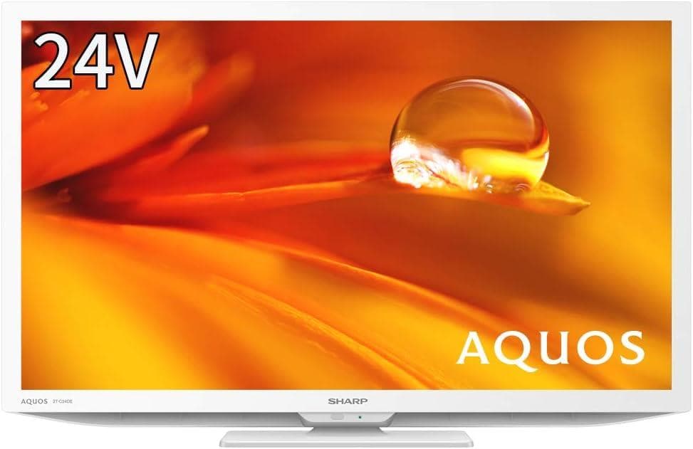 Wallaby777様シャープAQUOS 2T-C24DE-Wホワイト24インチ