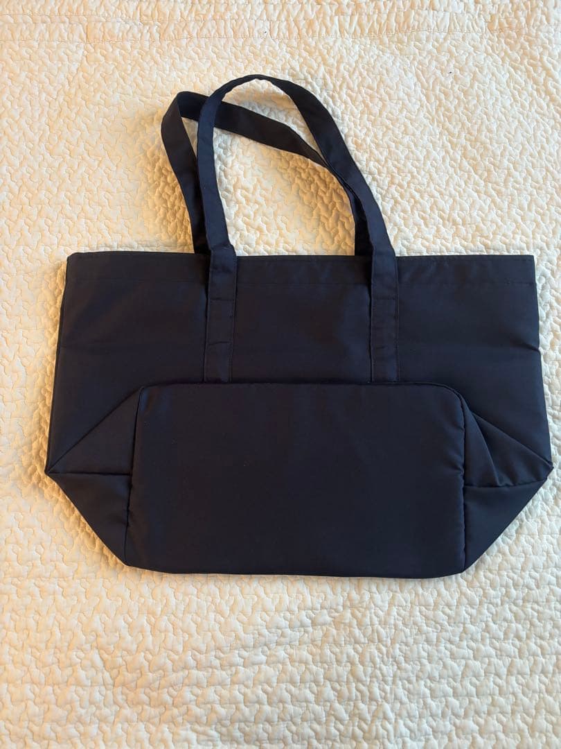 【familiar】産院限定 マザーズバック/ネイビー/くま刺繍