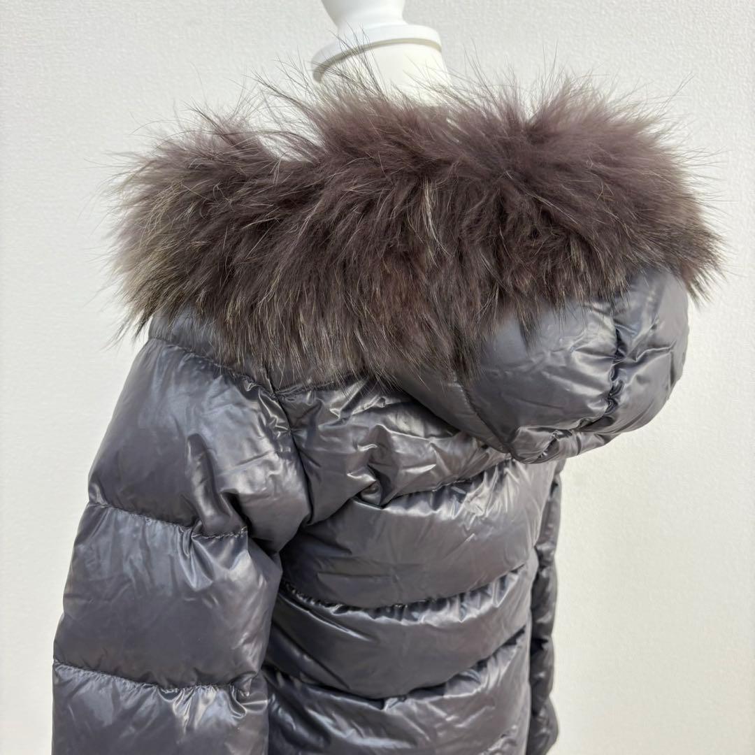 DUVETICA ファー付きダウン 定価13万 Y2K size40短丈 光沢