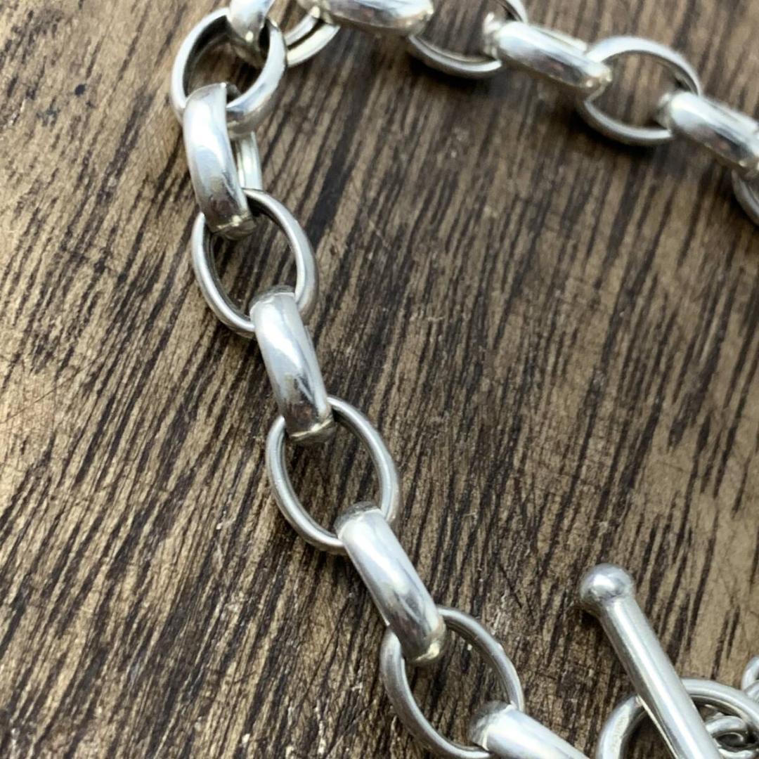 ヴィンテージ パフィハートブレスレット925シルバー スウィートハートジュエリー