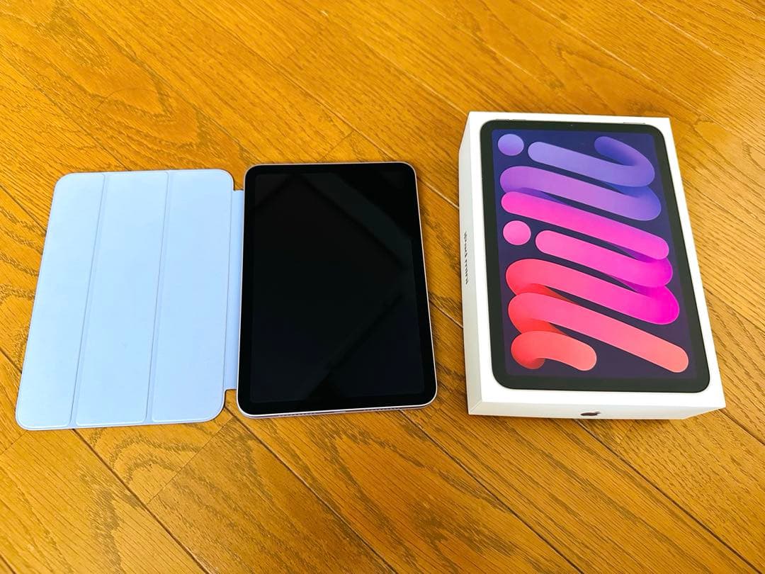 カバー付(純正)◇iPad mini第7世代A17pro 128GB パープル