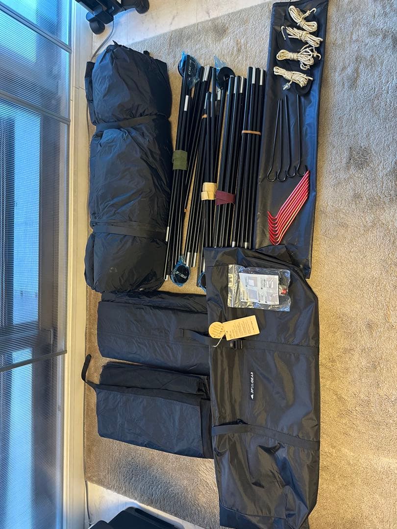 たけし⭐︎テントとオプションセットです①