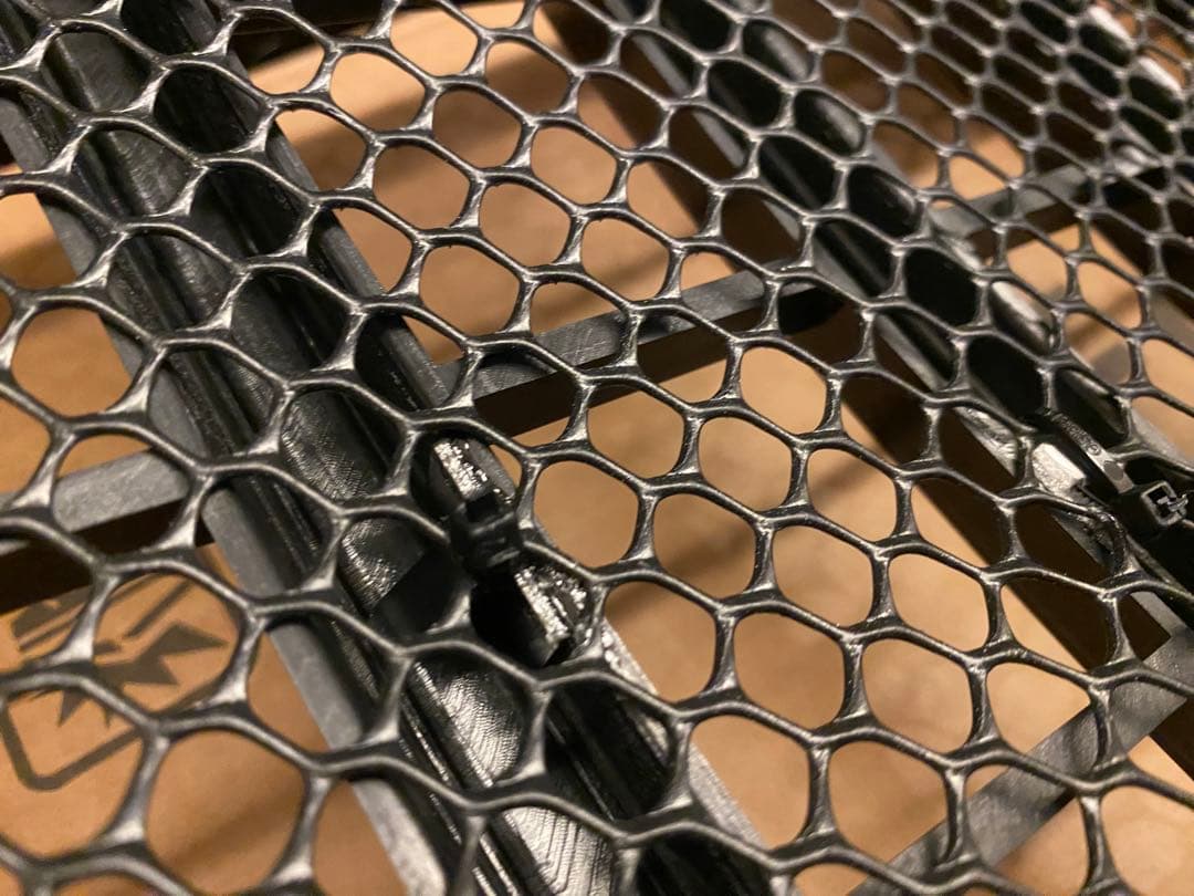 W166/C292 GLE350/GLE43用　パナメリカーナグリル　ブラック