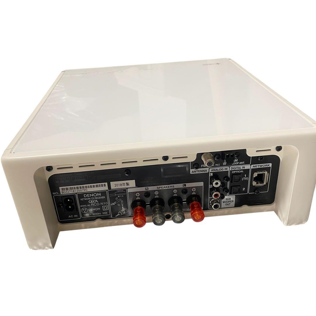 リンガード様【美品】DENON HEOS/ハイレゾ対応 ホワイトRCD-N10-