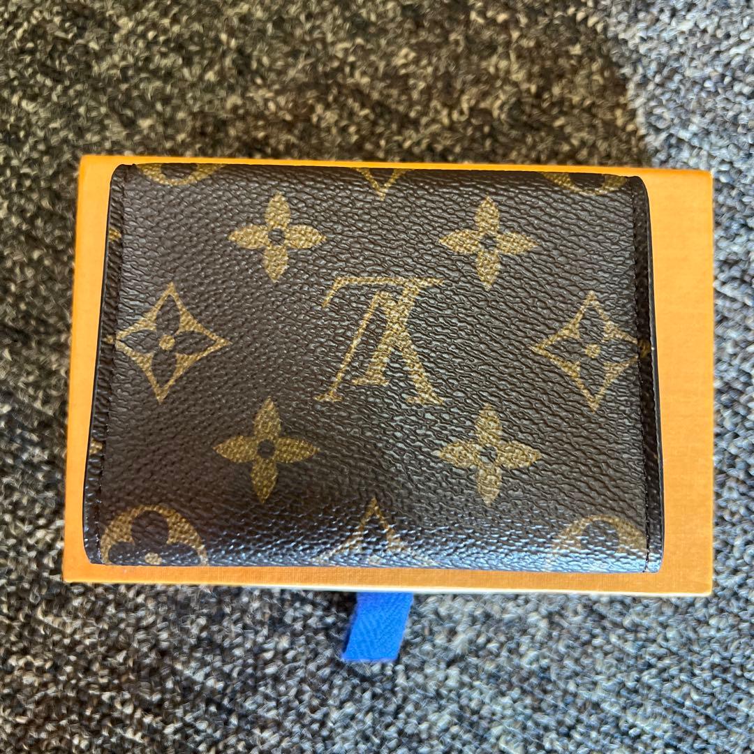 ちぃ様！【ほぼ新品】LOUIS VUITTONモノグラム 名刺入れ　M63801