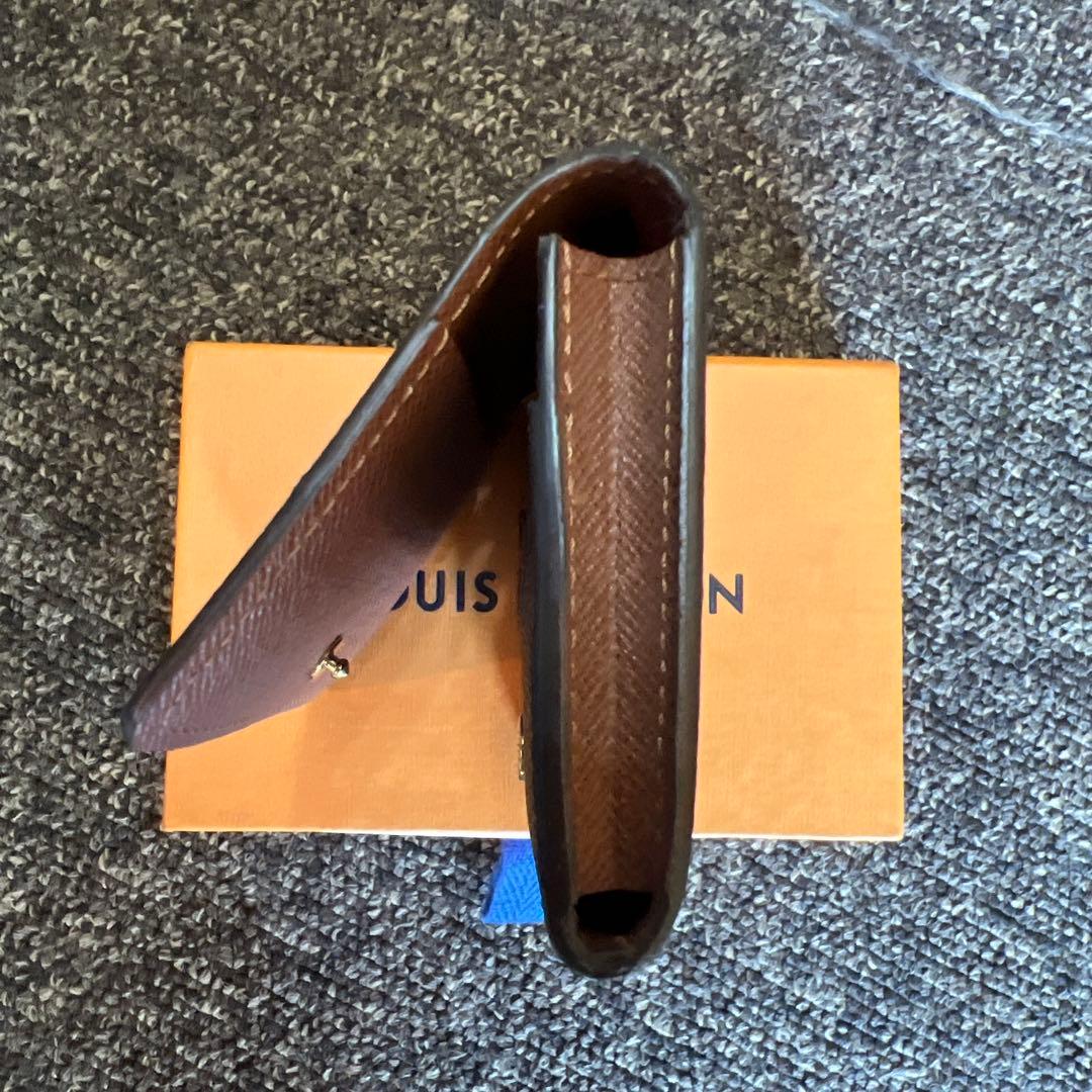 ちぃ様！【ほぼ新品】LOUIS VUITTONモノグラム 名刺入れ　M63801