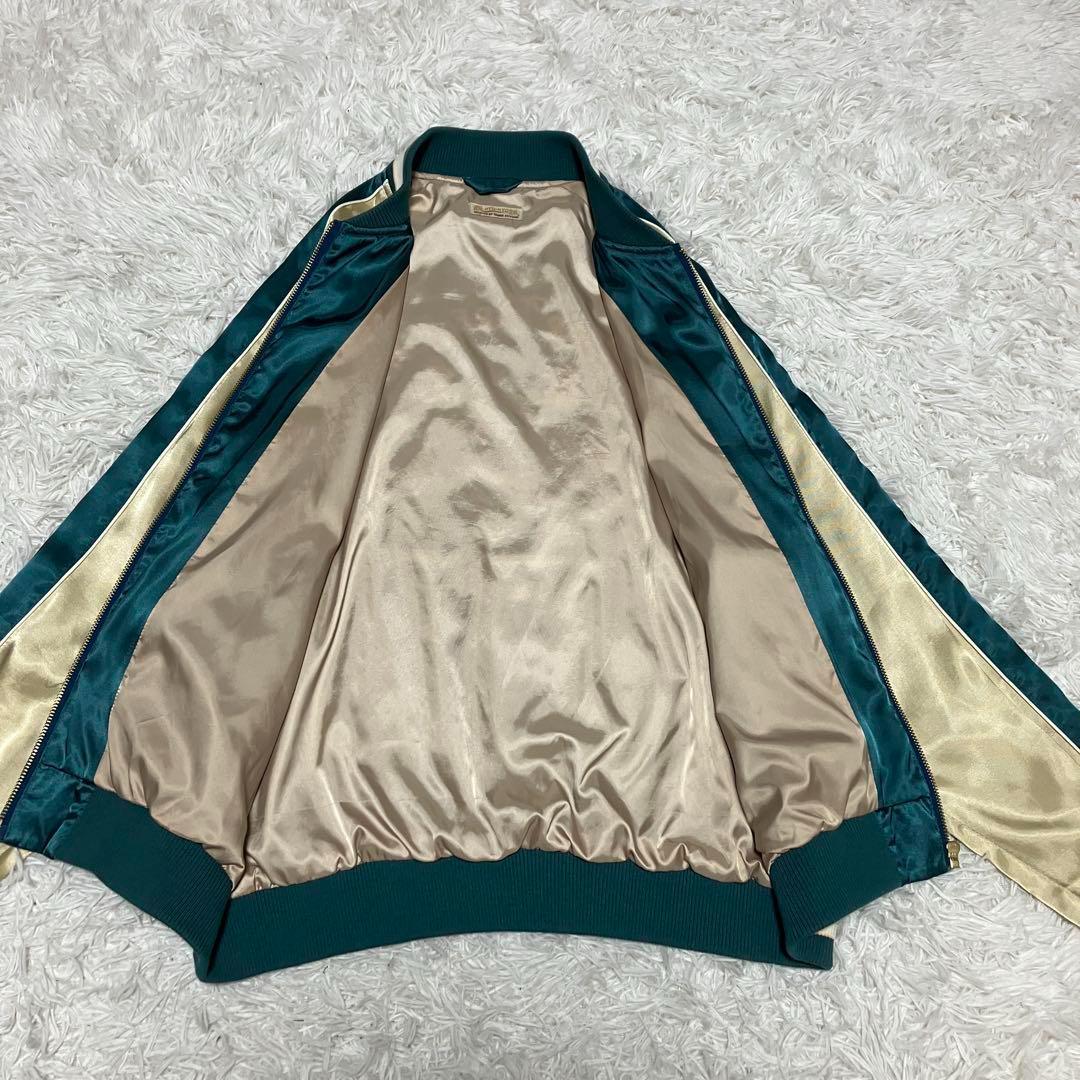 美品　HYO-HYO スカジャン　スタジャン　刺繡　トラ　虎　Mサイズ　豪華刺繡