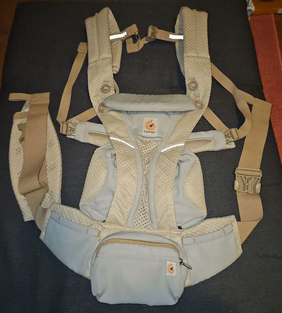 エルゴ　抱っこ紐　オムニブリーズ　人気色　極美品　新生児から４歳ごろまで