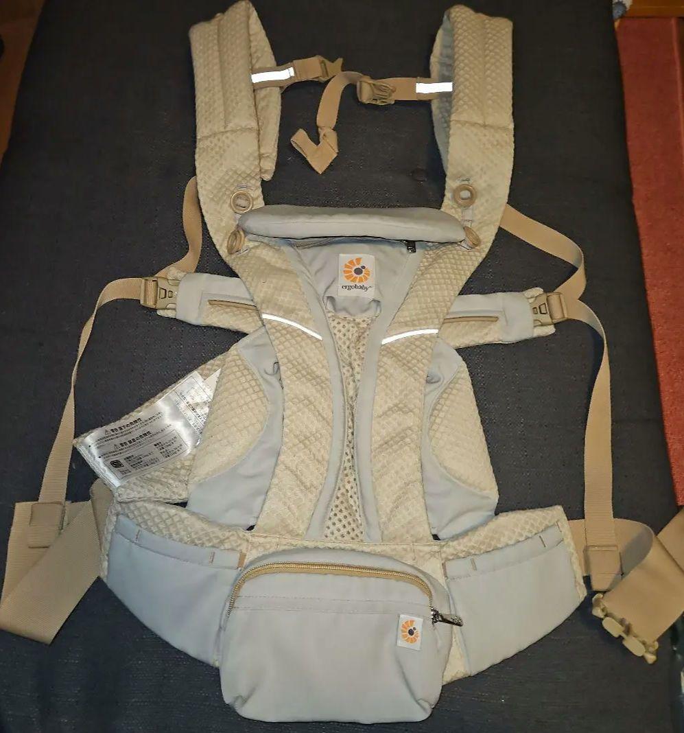 エルゴ　抱っこ紐　オムニブリーズ　人気色　極美品　新生児から４歳ごろまで