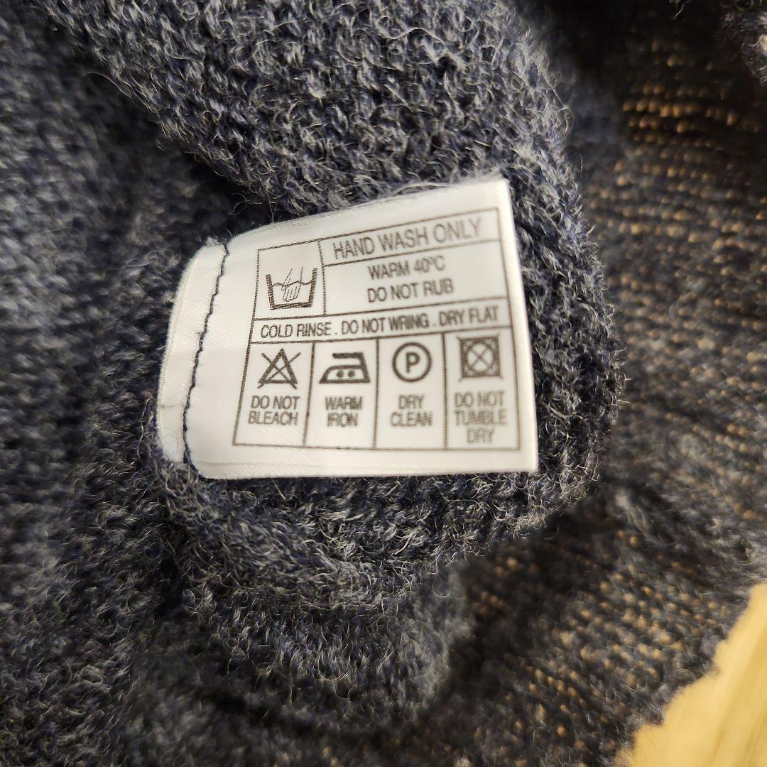 EVISU YAMANE ACADEMY 肘当て付きセーター L