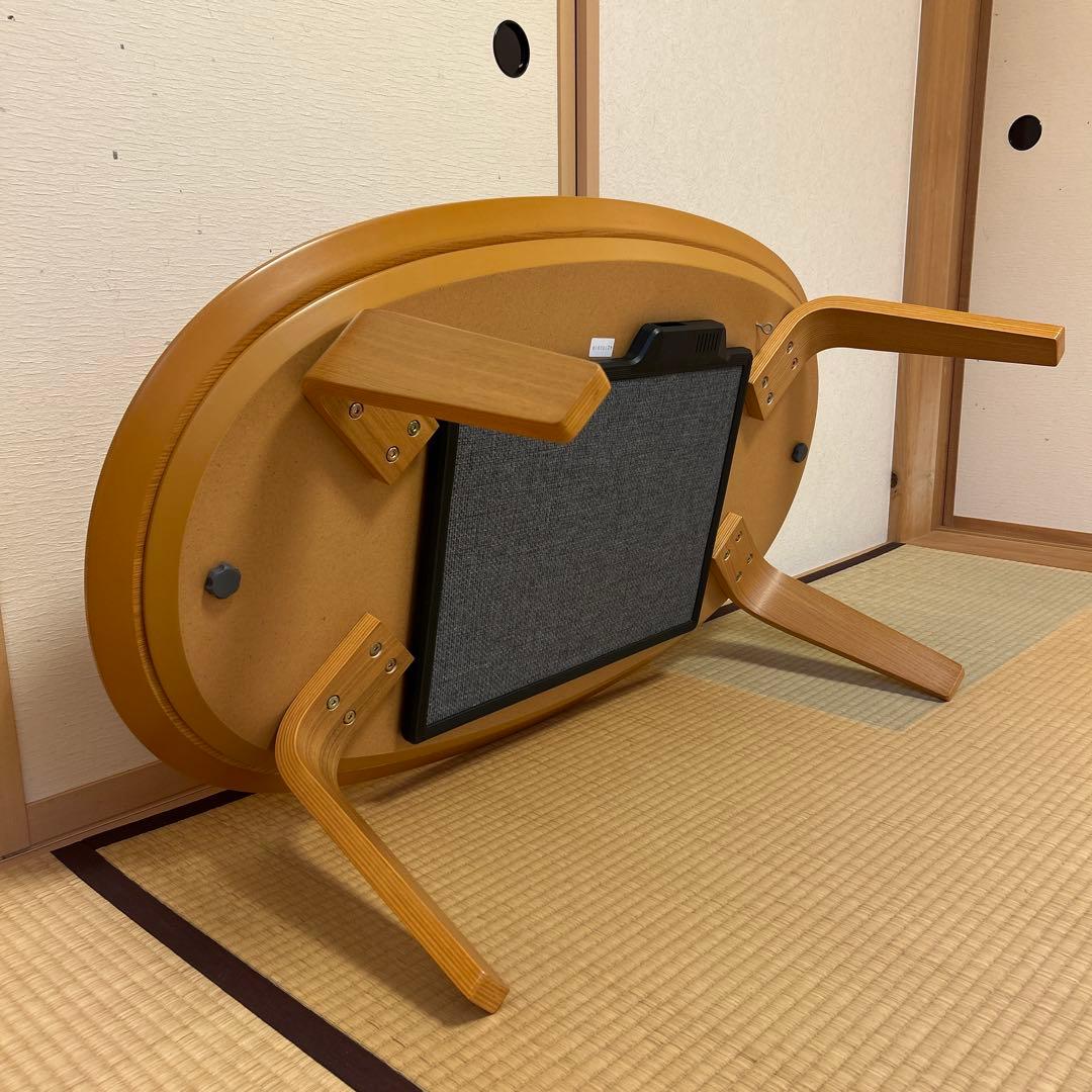 ⭐︎m様⭐︎【美品】無印良品 楕円こたつ・小 MJ-KDFS1100/N 廃盤品