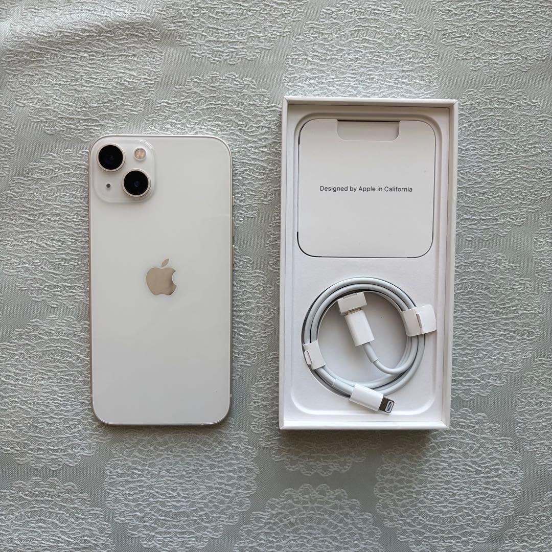 iPhone13 スターライト 128GB 中古品