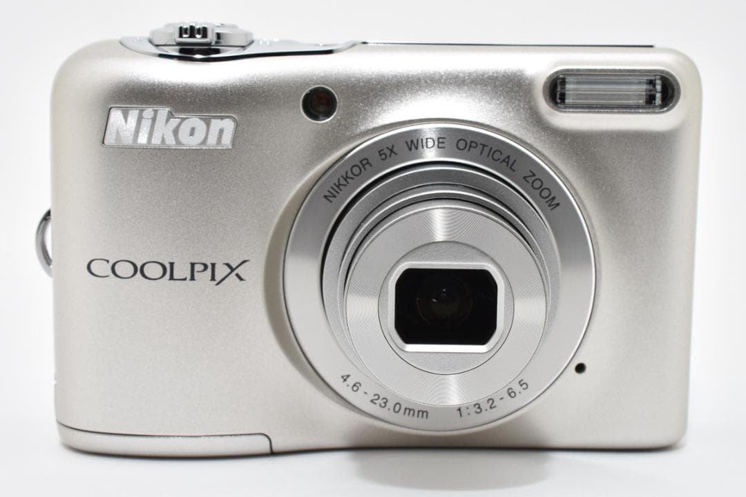 【美品】Nikon COOLPIX L32 シルバー　動作確認済