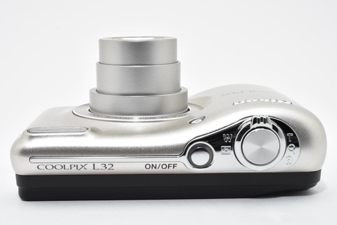 【美品】Nikon COOLPIX L32 シルバー　動作確認済
