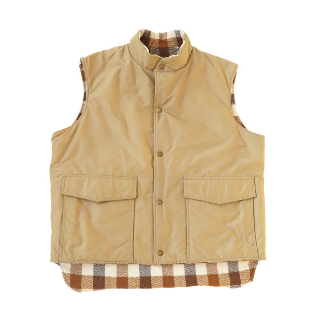 70s L.L.Bean REVERSIBLE PUFFER VEST USA製
