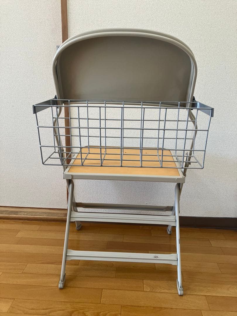 CLARIN FOLDING CHAIR カゴ付き