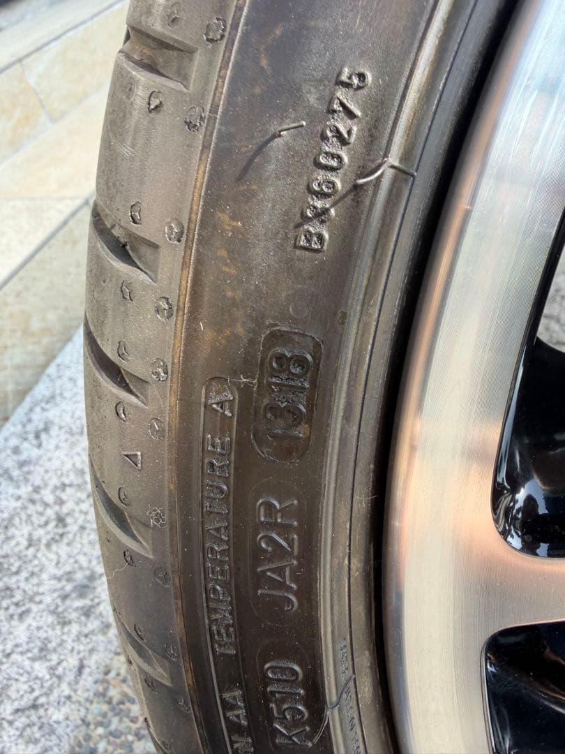 18インチ 205/40R18 ミニJCW純正タイヤホイールセット