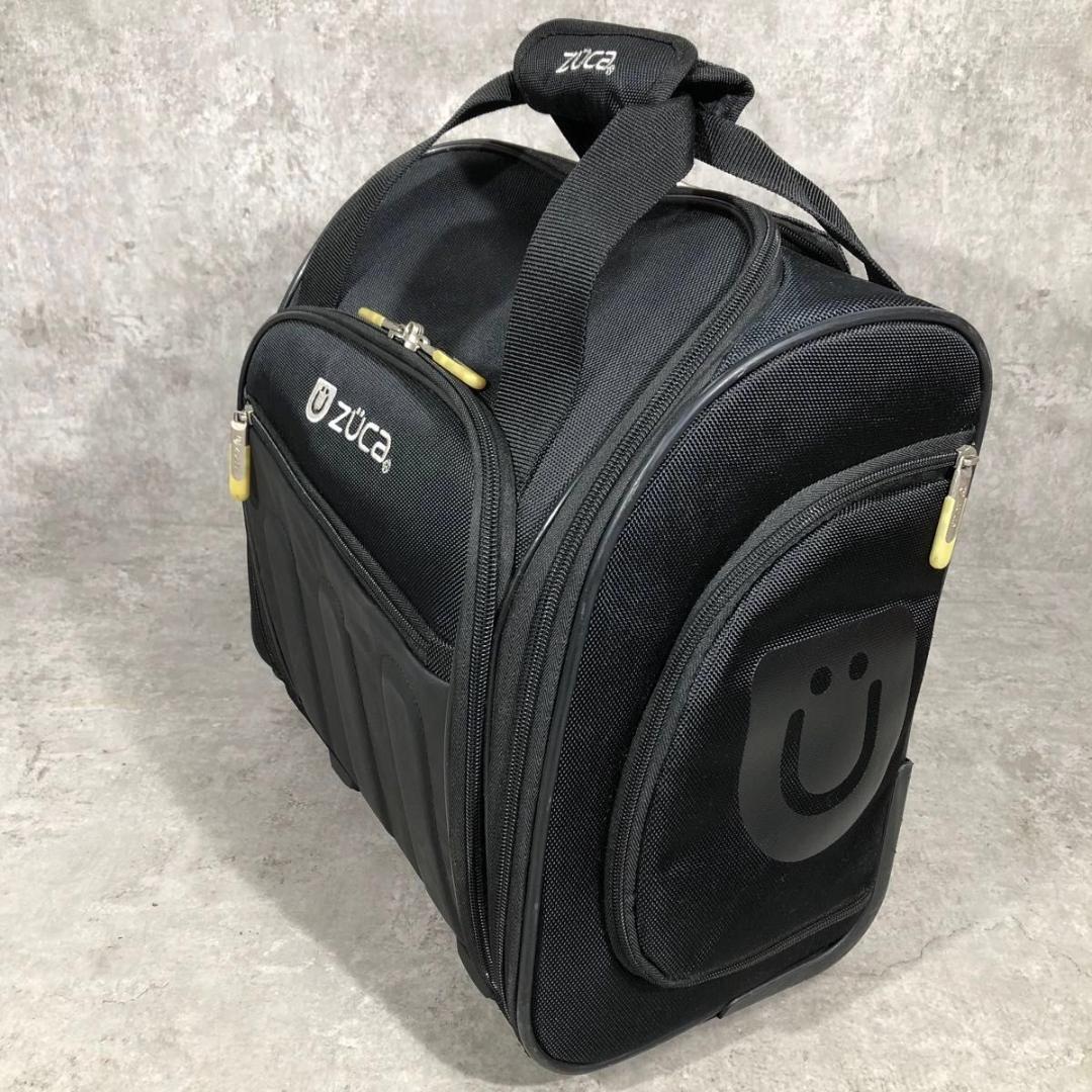 美品 ZUCA ズーカ キャリーケース キャリーバッグ ブラック 旅行バッグ
