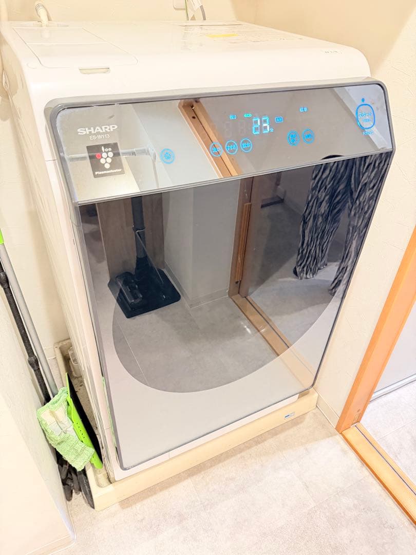 本日中まで！SHARP ドラム式洗濯機 ES-W113-SL