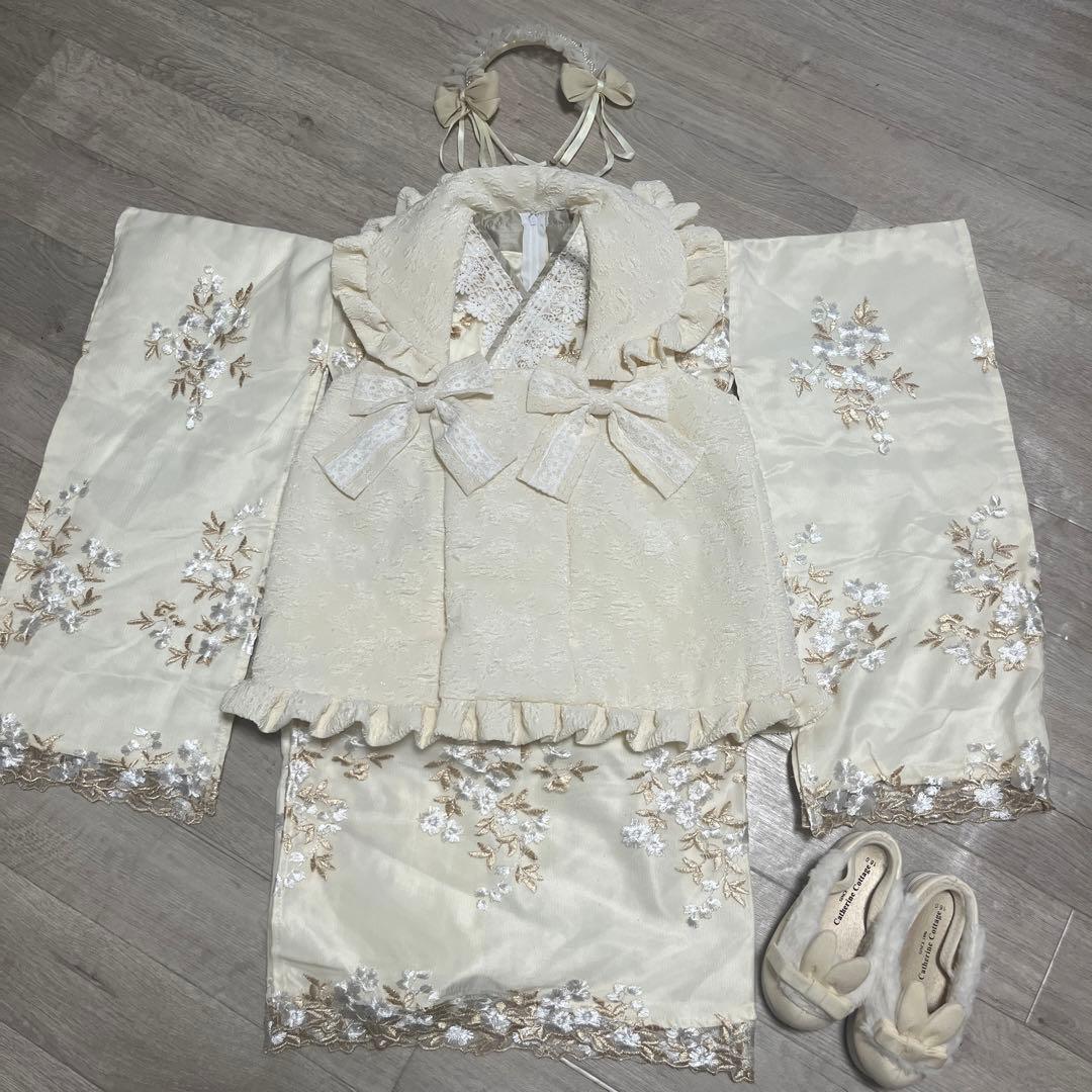 キャサリンコテージ　七五三　着物　3歳