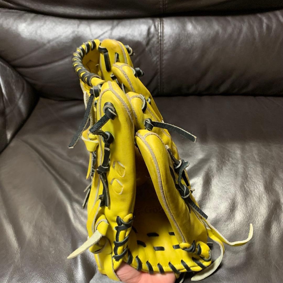 ハイゴールド　己極　軟式外野手用グローブ