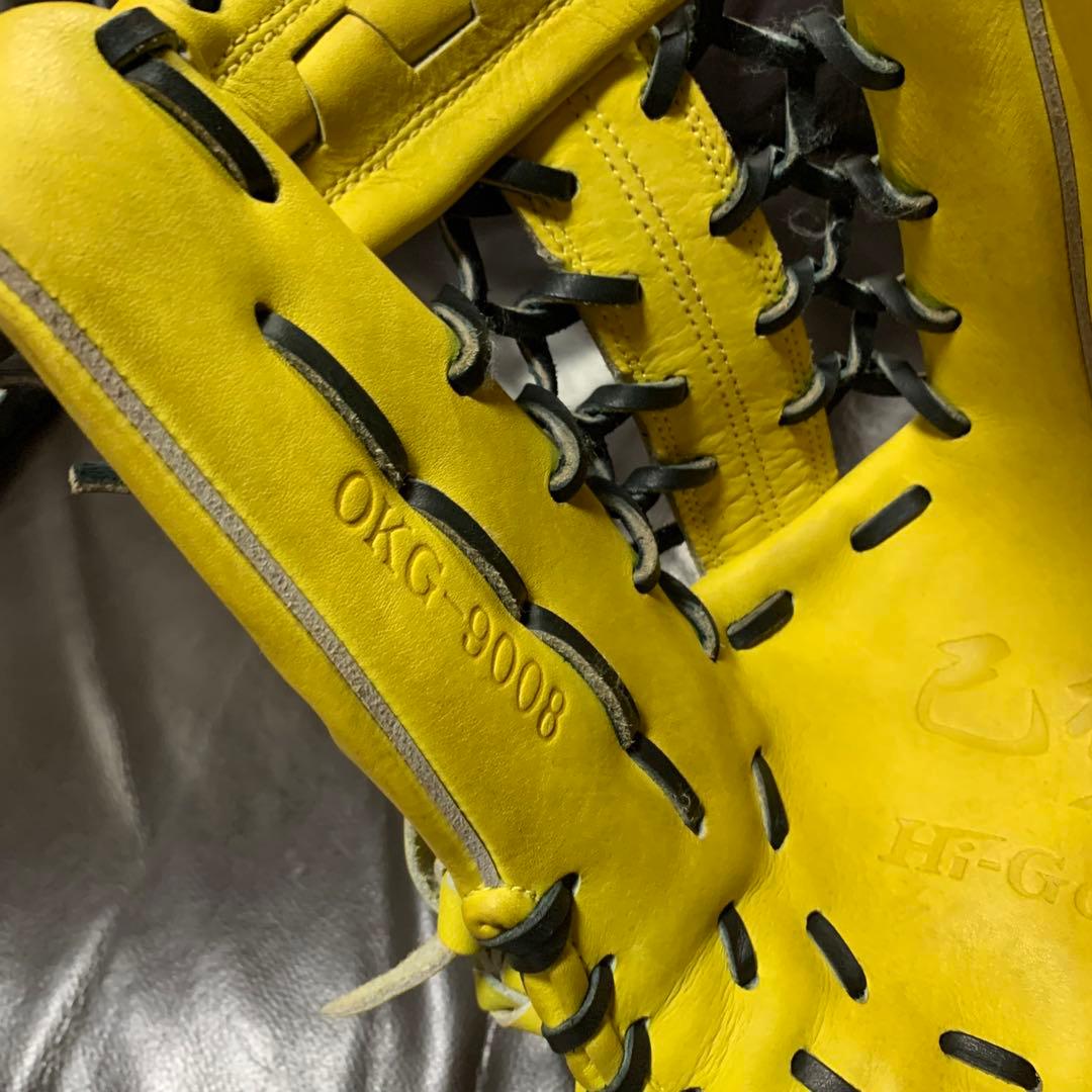 ハイゴールド　己極　軟式外野手用グローブ