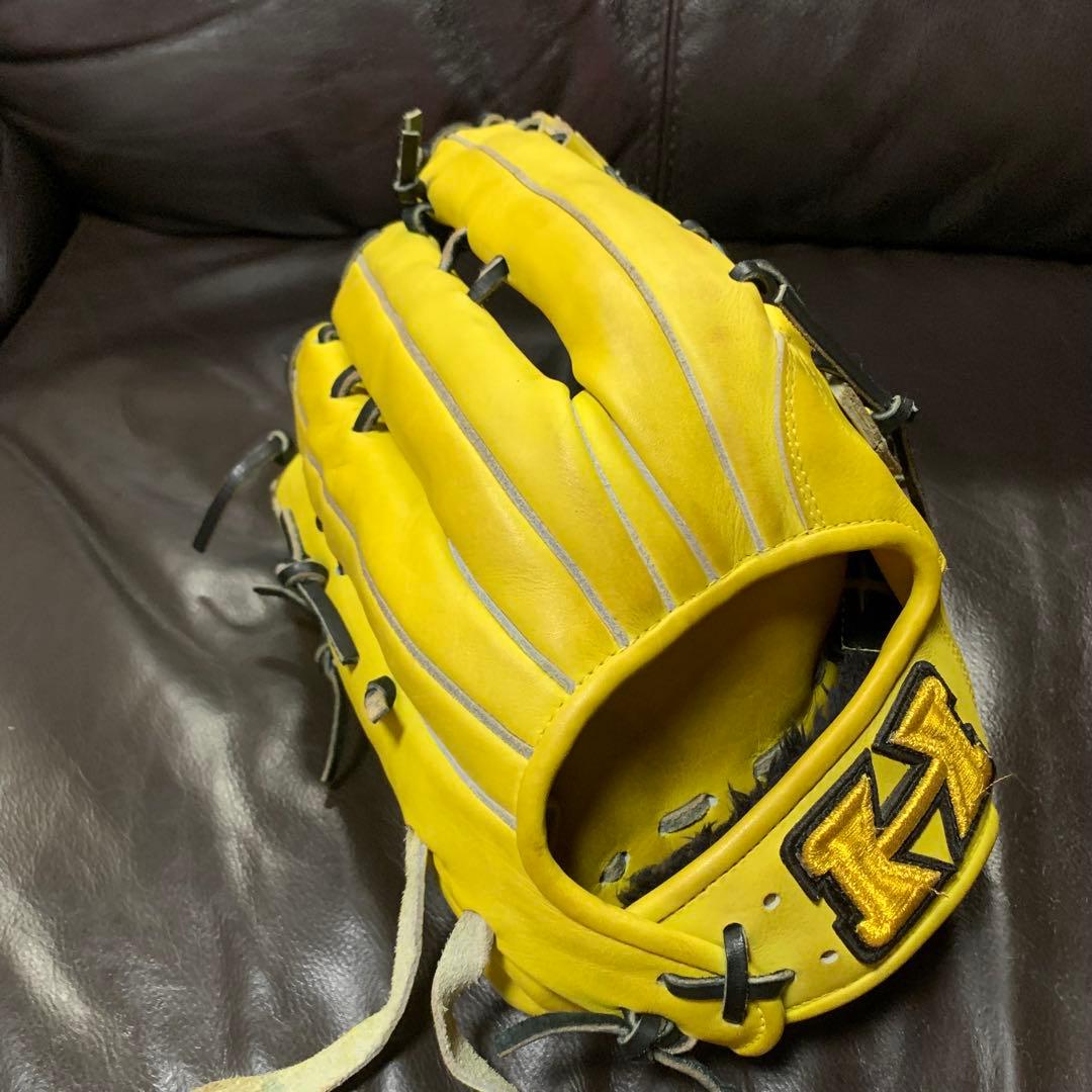 ハイゴールド　己極　軟式外野手用グローブ
