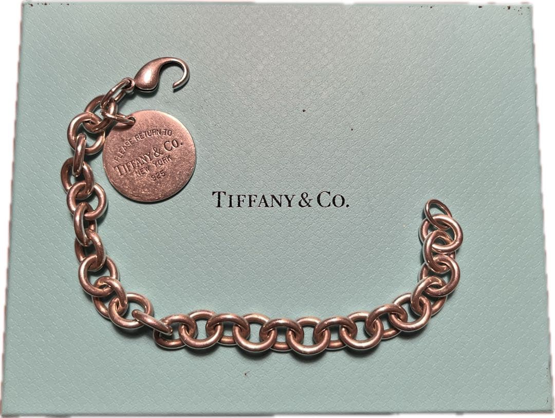 ティファニー リターントゥ ブレスレット シルバー925 ラウンドタグ