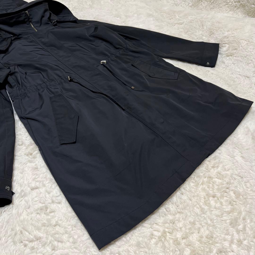 美品　アナイ　コート　ブライトツイル　モッズコート　ブルゾン　ライナー　黒　M