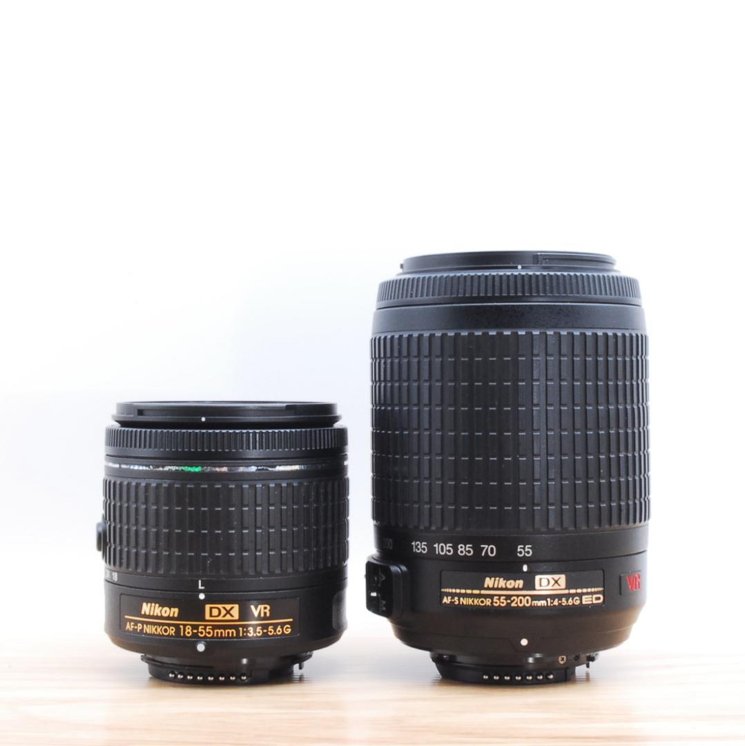 ポッキー⭐️新品級！ショット数3522回♪⭐️Nikon D5300 ダブル