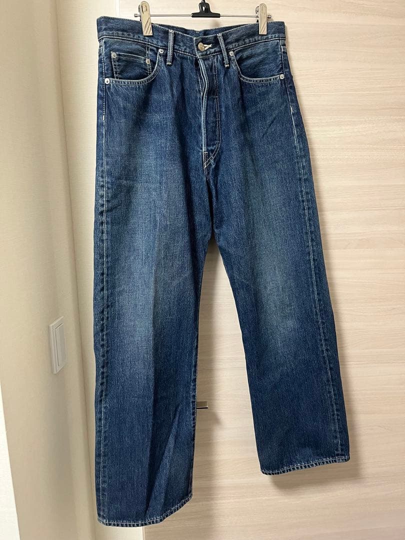 Selvage Denim 5 ポケットワイドストレート サイズ1