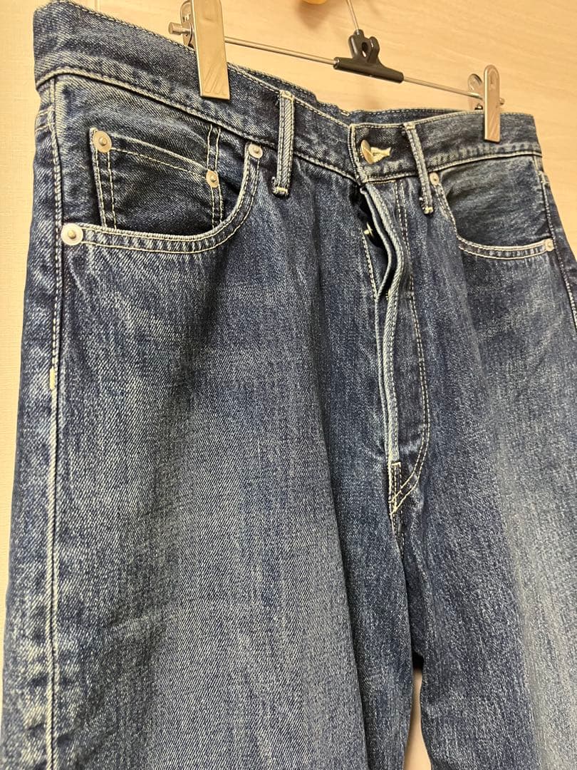 Selvage Denim 5 ポケットワイドストレート サイズ1