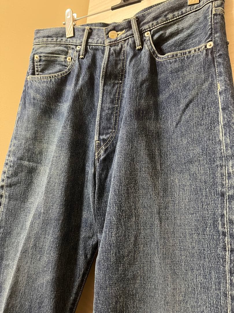 Selvage Denim 5 ポケットワイドストレート サイズ1