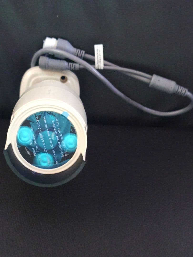 防犯カメラOOSSXX社製 500万画素 POE用LANケーブル付属