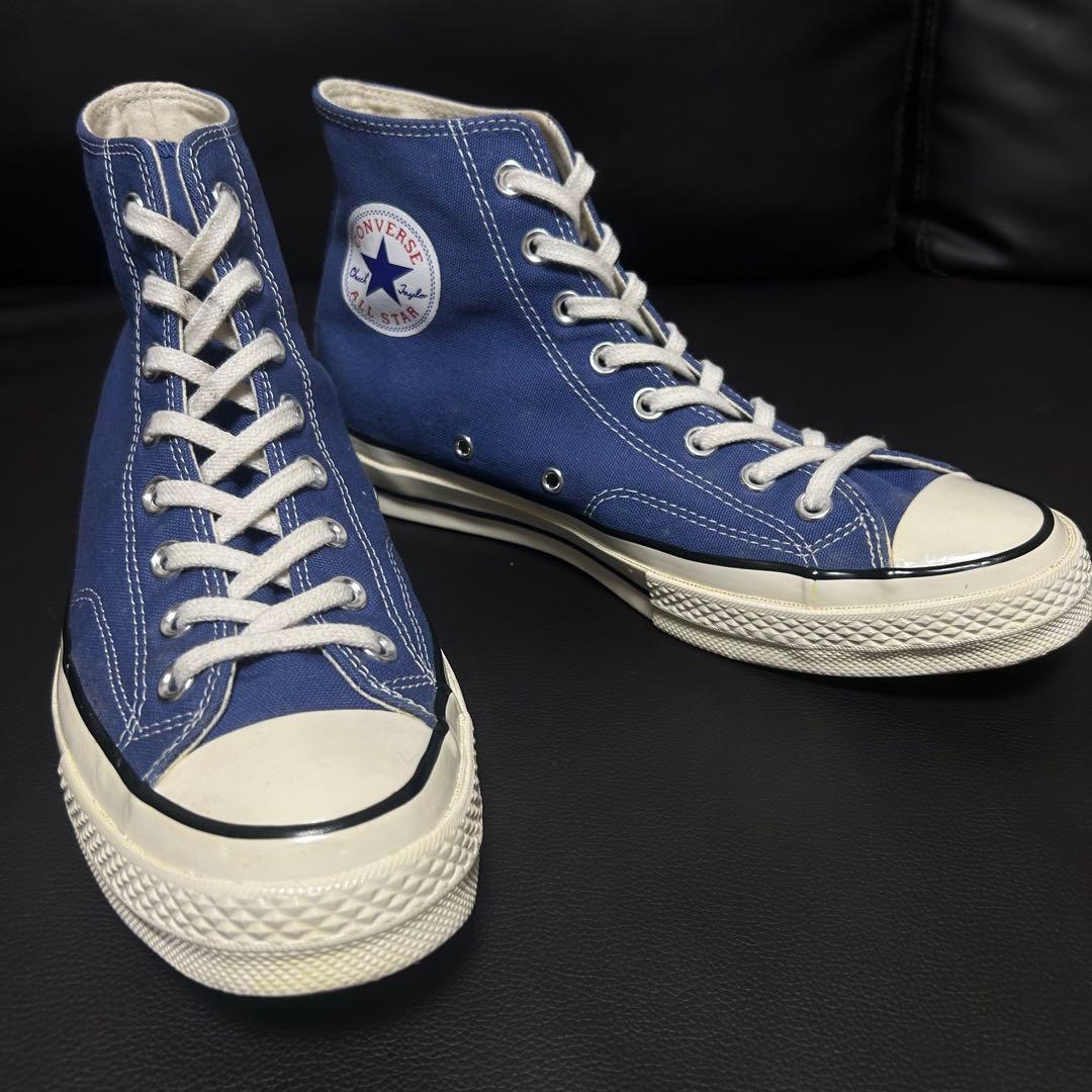 【極美品　廃盤】CONVERSE CT70 HI NAVY 27㌢　旧パッチ