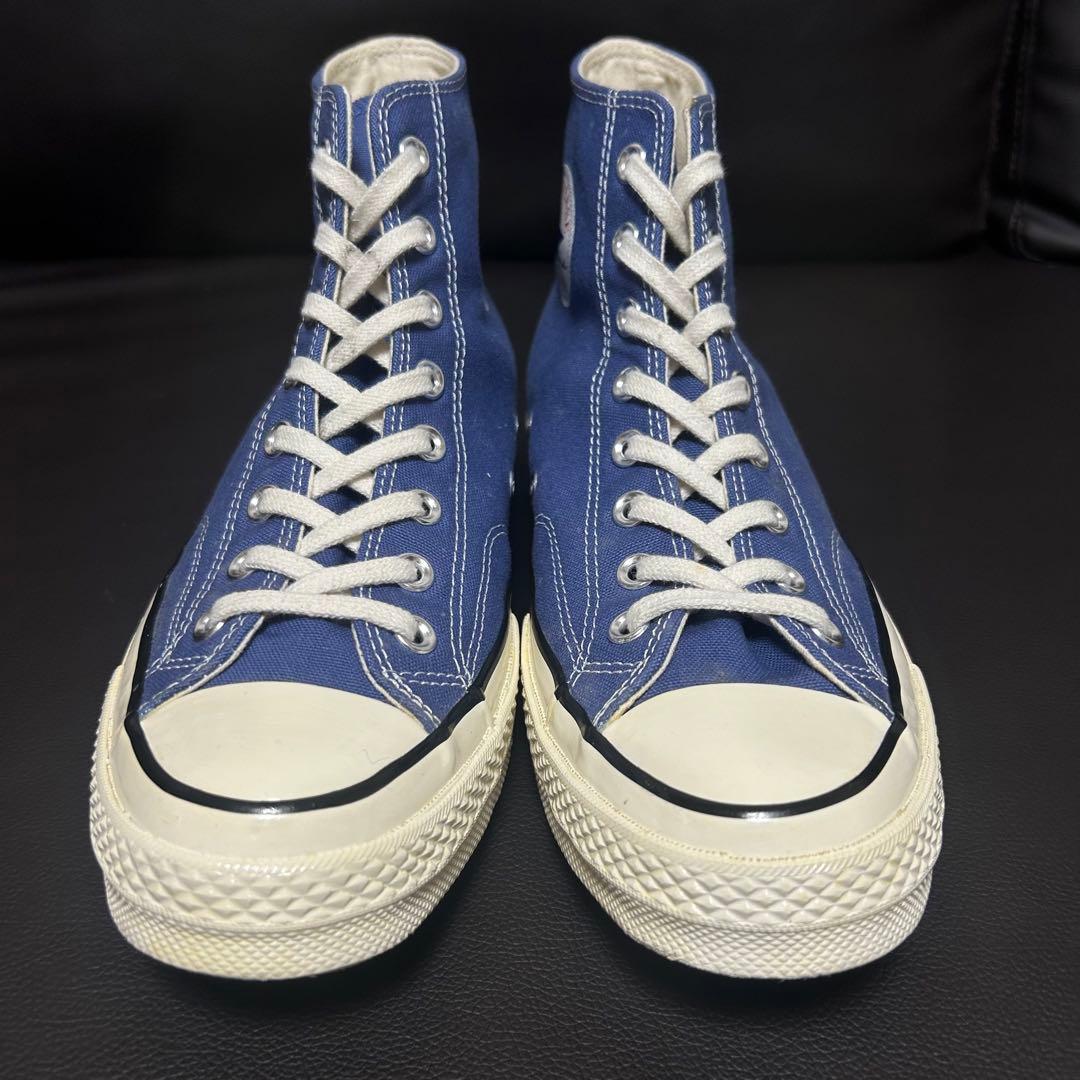 【極美品　廃盤】CONVERSE CT70 HI NAVY 27㌢　旧パッチ