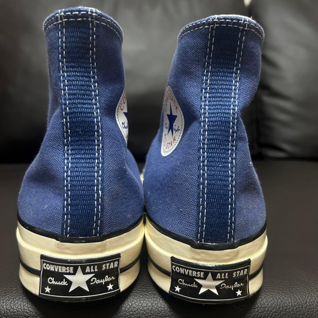 【極美品　廃盤】CONVERSE CT70 HI NAVY 27㌢　旧パッチ
