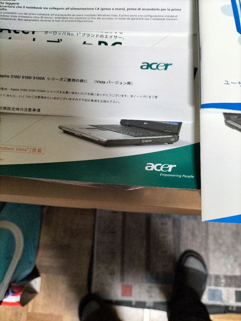 Acer ノートブック PC AS3104WLMi　Windows Vista