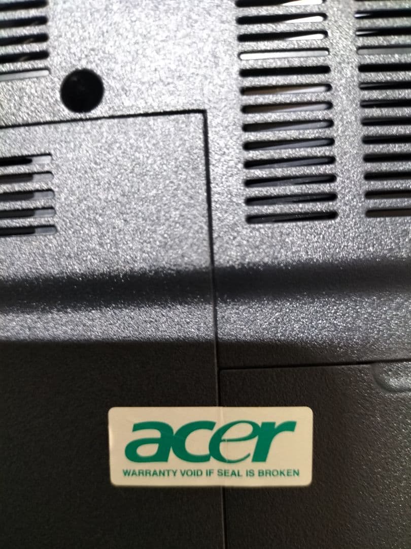 Acer ノートブック PC AS3104WLMi　Windows Vista