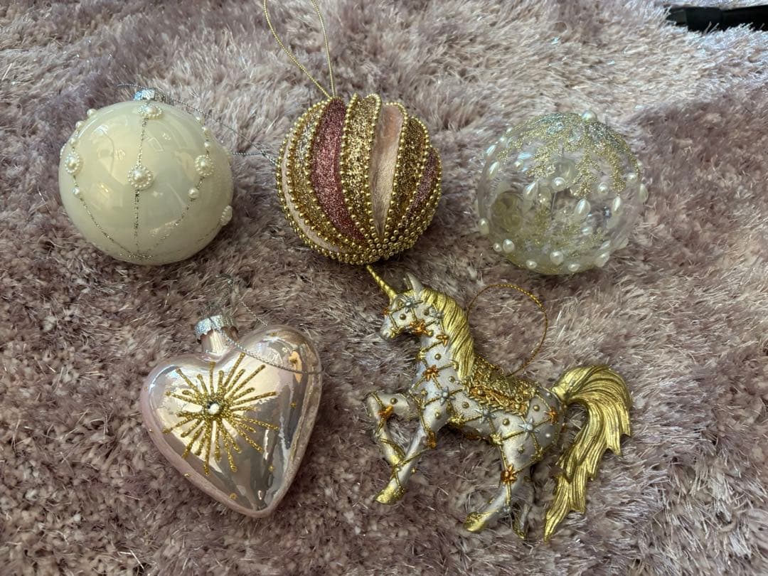 クリスマスツリー スターターセット 150cm ライトグリーン➕オーナメント5個