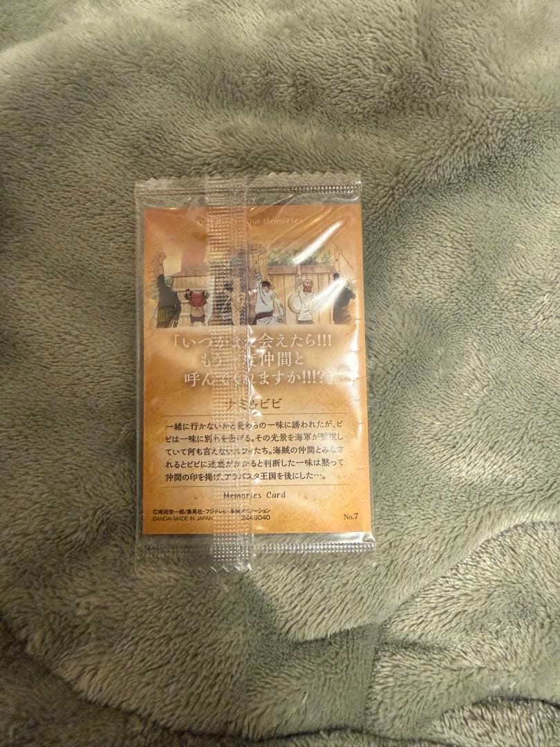 ワンピースウエハース　カード　ビビ&ナミ
