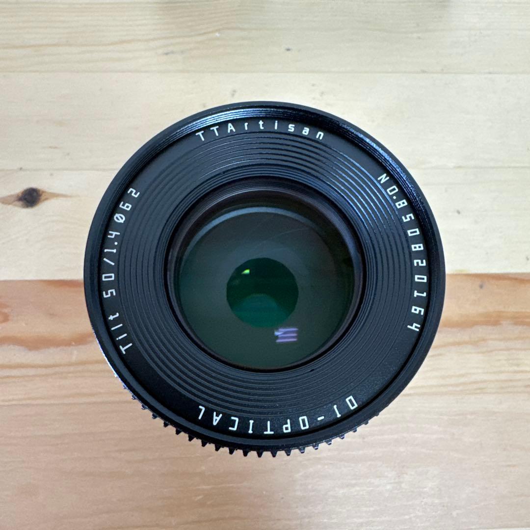 TTARTISAN Tilt 50mm F1.4 レンズ