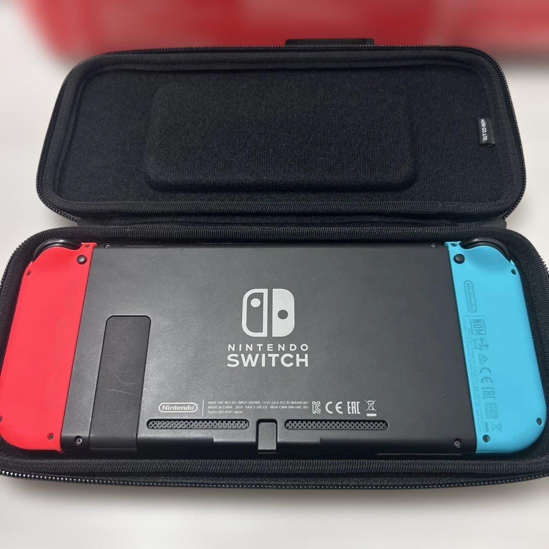 Nintendo Switch本体美品128gb SD付き