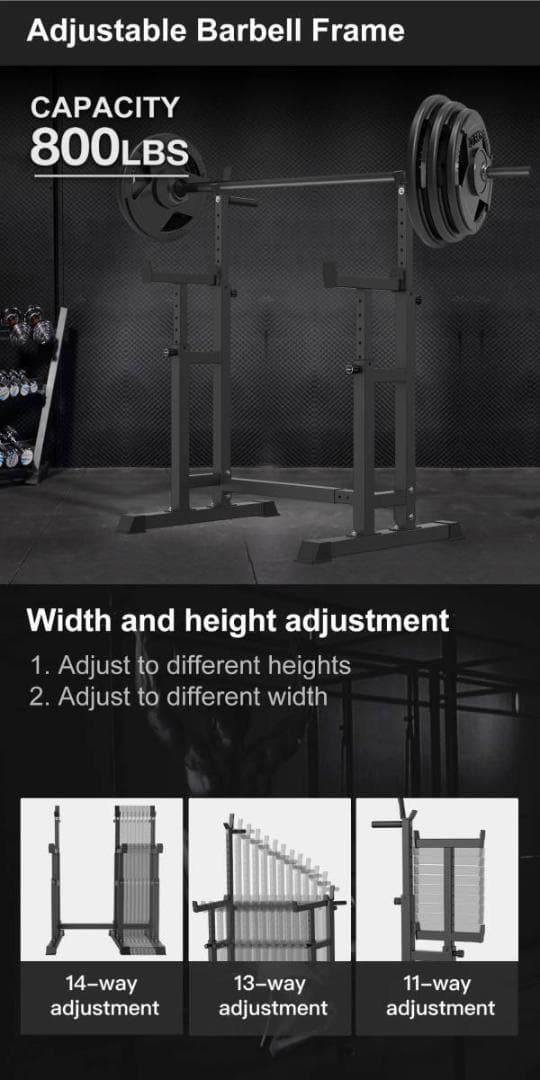 ★特価★新品★セーフティスタンド スクワット ベンチプレス ラック