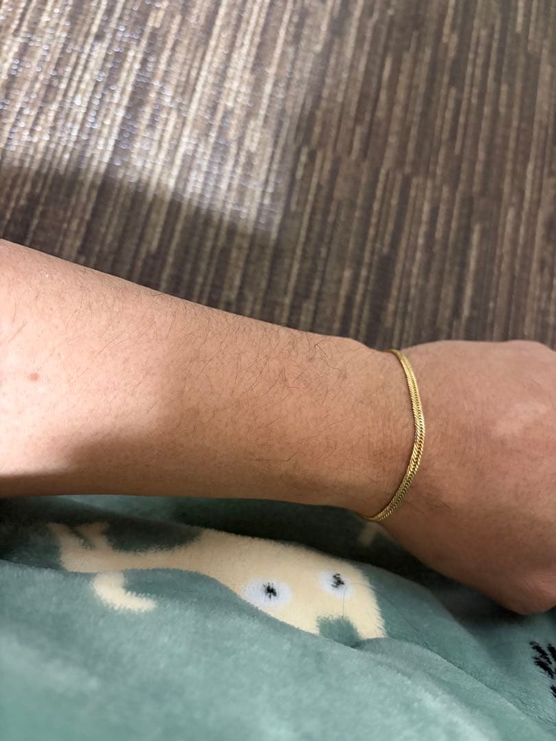 18金の喜平ブレスレット　12面　5.1g