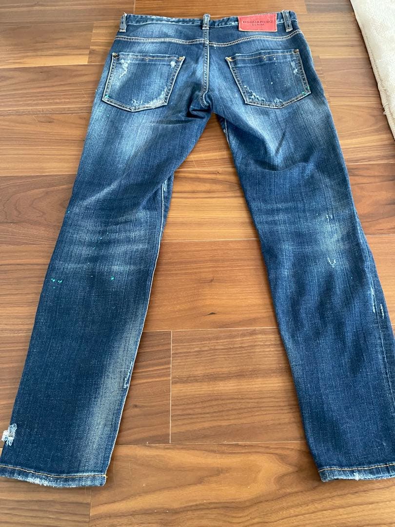 ディースクエアードバイカーデニム　サイズ46