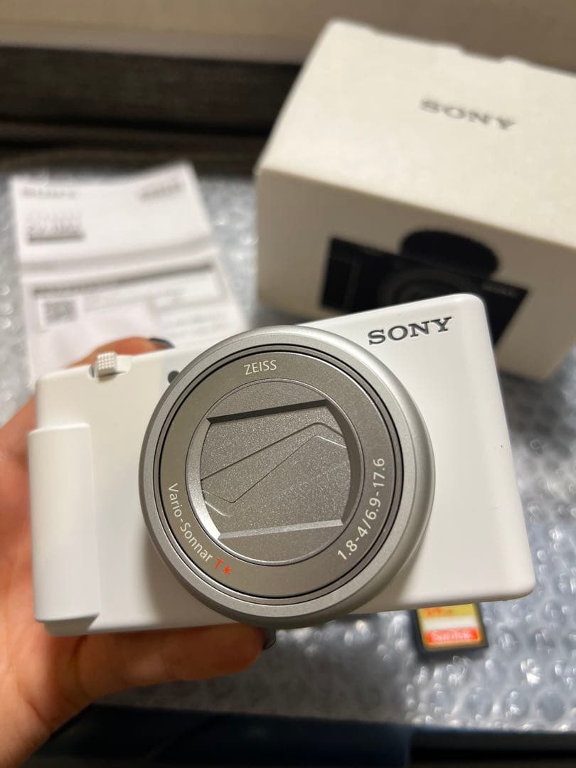 SONY VLOGCAM ZV-1M2 SDカード・バッテリー